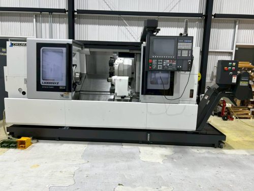 OKUMA Okuma เครื่องกลึง CNC LB3000EXⅡ ผลิตในปี 2022 ระยะห่างระหว่างศูนย์ 1000mm กลึงเฉพาะ OSP-P300LA เครื่องกลึงแกนหมุนขนาดใหญ่