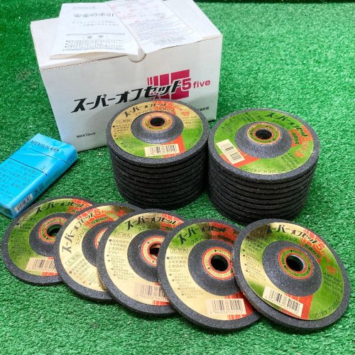 Naraku Q678 Noritake Super Offset 5 A36P BAF φ100×5×15มม. ชุดเครื่องขัดเจียร 25 สำหรับวัสดุสแตนเลสและเหล็กทั่วไป
