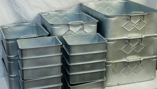 ของใหม่กล่องเหล็กกล่องเหล็กชุด 21 ชิ้นขนาดใหญ่ชุดกล่องเครื่องมือกล่องเหล็กแบ่ง