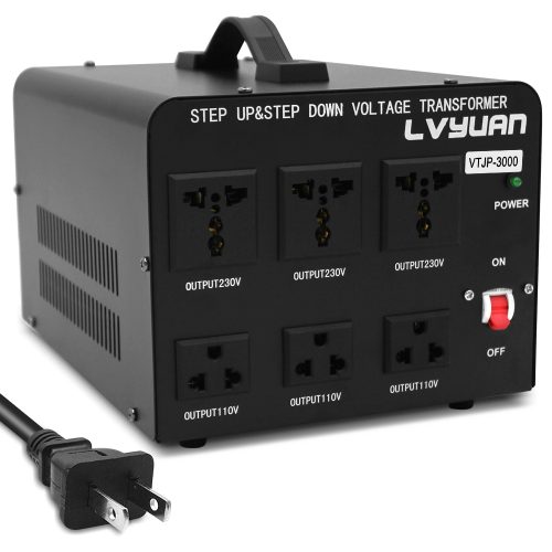 ใหม่ Dual-ใช้ Transformer Buck/Boost 3000W 100V/110V-220V/240V UP Transformer ลง Transformer หม้อแปลงแบบพกพาในต่างประเทศอุปกรณ์ Transformer Yinleader