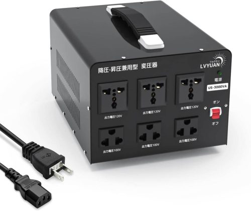 ใหม่ step-up/step-down dual-Purpose 3000W หม้อแปลงไฟฟ้า 100V-120V ฟรีแปลงหม้อแปลงไฟฟ้า down Transformer (หม้อแปลงไฟฟ้าใช้งานร่วมกับเครื่องใช้ไฟฟ้าอเมริกัน) Yinleader