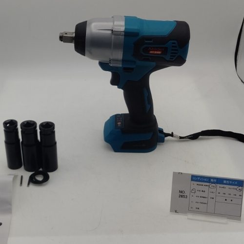 2653 ประแจผลกระทบไร้สาย HY-S500 ใช้งานร่วมกับ Makita ไร้สายแบบชาร์จไฟได้เข้ากันได้กับ BL1860 ฯลฯตัวเครื่องหลัก