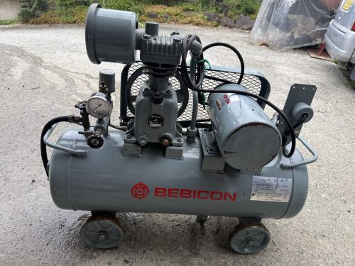 Hitachi Bebicon HITACHI คอมเพรสเซอร์ 0.75P-9.5S BEBICON ปั๊มลม 1 แรงม้า 60Hz