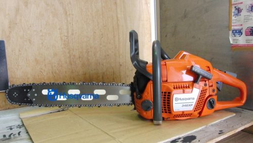 Flat fare Rare item Husqvarna / Husk เครื่องดัง 45cc 18" DIY ทำงานสบายเครื่องบิน 346XP