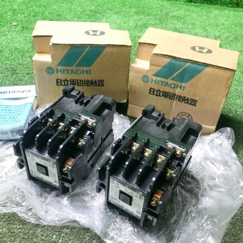 Risou g705 Hitachi แม่เหล็กไฟฟ้าคอนแทคเตอร์/ตัวนำแม่เหล็ก (H20) ความยาวรวมประมาณ 95 มม. 200-220V สวิทช์แม่เหล็กรวม 2 ชิ้นชุด