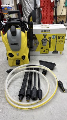 (ใช้งานน้อย: มาพร้อมกล่องเดิม) เครื่องฉีดน้ำแรงดันสูง KARCHER K3 Silent Terrace Home Use