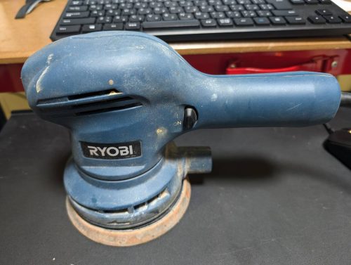 RSE-1250 Ryobi Sander Sander Polisher และเครื่องบดสว่านอื่นๆอีกมากมาย