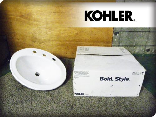 รายการที่ไม่ได้ใช้ KOHLER Pennington Washbowl/Washbasin 2196-8-0 khhx2124m