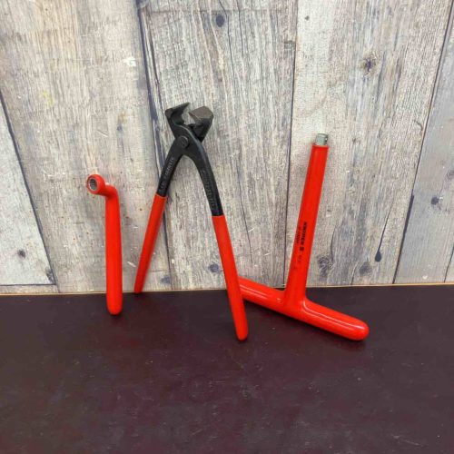 (สินค้ามือสอง) KNIPEX Insulated ประแจตัว T 9830 ประแจบล็อคหุ้มฉนวน 980110 ก้ามปลาย 99-250 (ร้าน Higashi Yamato)