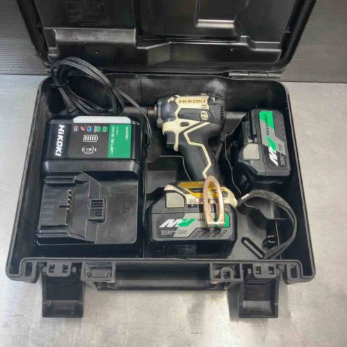 (สินค้ามือสอง) HIKOKI (ชื่อเดิม Hitachi Koki) Cordless Impact Driver WH36DC(2XPWG) (Higashi Yamato Store)