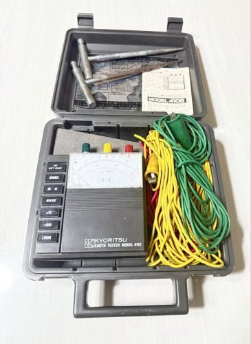 Kyoritsu Electric Meter (KYORITSU) มิเตอร์วัดความต้านทานดิน 4102