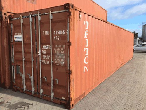 (ออกจากท่าเรือโยโกฮาม่า!!) ISO 40FT-(Normal) Dry Container Used / CW...เกรดขั้นสูง