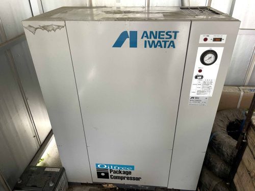 ANEST IWATA CFP22CF-8.5D เครื่องทำแห้งคอมเพรสเซอร์แบบลูกสูบไร้น้ำมันกำลังขับ: 2.2kW ราคาขายปลีกที่แนะนำ 1,337,600 เยน?
