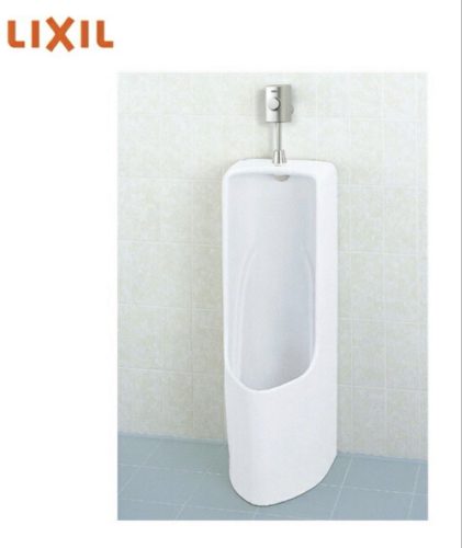 (ริโนมิ/เมืองโอซาก้า) LIXIL ท่อระบายน้ำทิ้งบนพื้นโถสุขภัณฑ์ LIXIL: U-331RM/ฟลัชวาล์ว: UF-3JT/สำหรับหน้าแปลนพื้น Φ50/UF-300WP แบบปุ่มกดโถสุขภัณฑ์