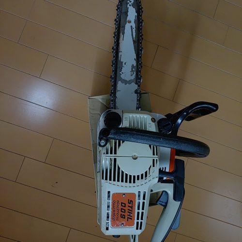 STIHL 009 เลื่อยยนต์เหล็กแบบหยุดเร็วแบบอิเล็กทรอนิกส์