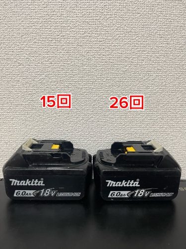 makita Makita 18v 6.0Ah แบตเตอรี่แท้ BL1860B 15 และ 26 ชาร์จชุด 2 ก้อน