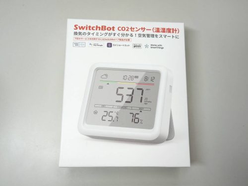 เทอร์โมไฮโกรมิเตอร์เซนเซอร์ SwitchBot CO2