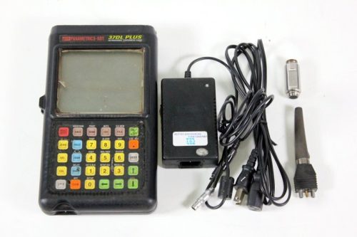 OLYMPUS เครื่องวัดความหนาอัลตราโซนิกพร้อมโพรบ PANAMETRICS-NDT 37DL PLUS มือสอง