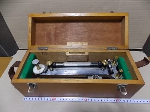 อุปกรณ์วัดความแม่นยำวินเทจเครื่องมือวัด Nakasho NAKAASA Inclinometer ระดับความแม่นยำเครื่องวัดมุมวิศวกรมืออาชีพการวัดการสำรวจเขื่อนอุปกรณ์ธุรกิจรวมกล่องต้นฉบับ