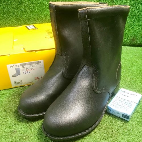 Seihan Q340 Simon Leather Type S รองเท้าเซฟตี้ Half Boots (FD44) ขนาดพื้นยาง (26.5cm) รองเท้าทำงาน