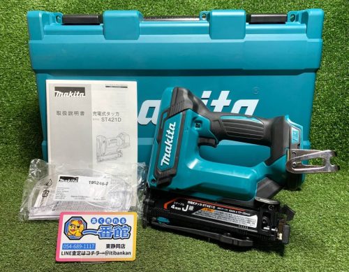 คงที่) สภาพดีมีวิดีโอ makita/Makita 18V เครื่องตอกแบบชาร์จได้ ST421DZ อุปกรณ์เสริมเคสยูนิตหลักสามารถรับได้ t706-3-1.3c