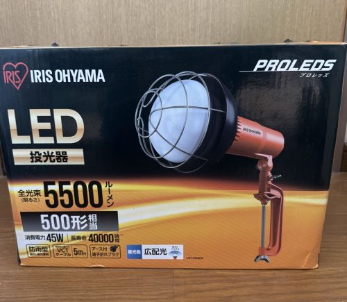 Iris Ohyama ฟลัดไลท์ LED PROLEDS LWT-5500CK เทียบเท่า 5500lm 500