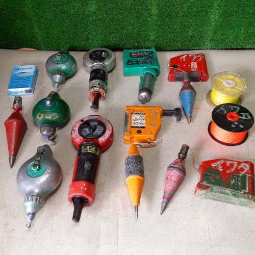 Sumitomo d775 KDS Tajima Handy Inkpot Anchor Line Plumb Holder Plumb น้ำหนักแขวนน้ำหนักด้ายน้ำฯลฯชุด 12 ชิ้น