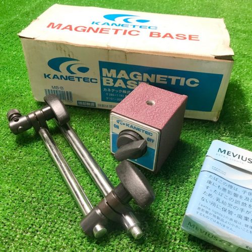 Oka Ao g729 KANETEC ฐานแม่เหล็ก/ขาตั้งแม่เหล็ก (MB-B) ON/OFF Holder Tool เครื่องมือวัดพร้อมกล่องต้นฉบับ