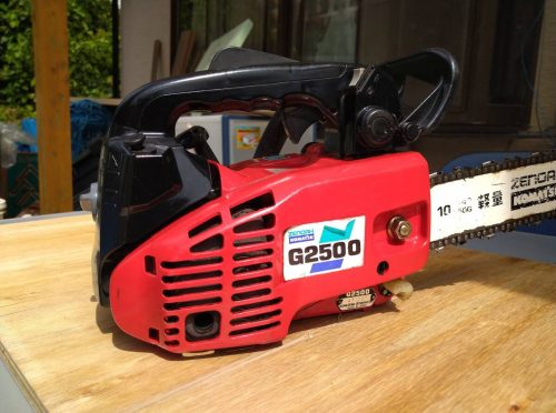 เปิดให้บริการแล้ว! ออกสตาร์ทได้ดี Zenoa เครื่องยนต์เลื่อยยนต์ Kogaru G2500 ทำงาน!