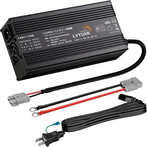 ใหม่ DC29.2V 20A LiFePO4 แบตเตอรี่ลิเธียมเหล็กฟอสเฟตเครื่องชาร์จแบตเตอรี่พร้อมกับการชาร์จอย่างรวดเร็ว/ฟังก์ชั่นการชาร์จลอย/ฟังก์ชั่นการชาร์จ 0V 29.2V(24V) Yinleader