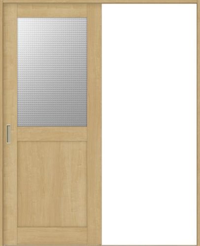 อุปกรณ์ภายในอาคารประตูบานเลื่อนเดี่ยว LIXIL W1454×H2023 (1420) LGH (Lasissa S Crea)