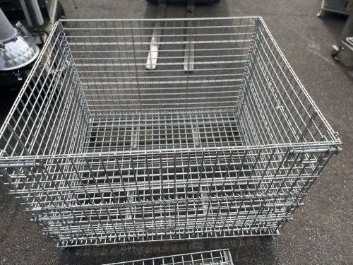 Zankin Pallet SC-4 Mesh Pallet 4 Tiers Allowable Load 2000kg Used Fork Compatible 2 in Stock สินค้ามีในสต็อก