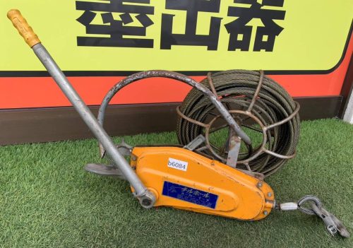 คงที่) ชุดสายไฟมีตะขอ/ไม่มีคันโยก Katsuyama Kikai Chill Hole T-7 TIRFOR 750KG ความยาวสายไฟประมาณ. ภูเขาป่าไม้ 15~20 ม. ยอมรับได้ T712-4-1c