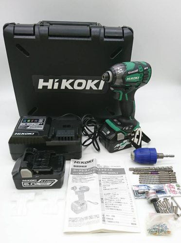 สว่านกระแทกไร้สาย HiKOKI 18V WH18DDL2 แบตเตอรี่แบบชาร์จไฟได้คู่มือการใช้งานเครื่องมือไฟฟ้าได้รับการยืนยันว่าใช้งานได้กับพลังงาน M06