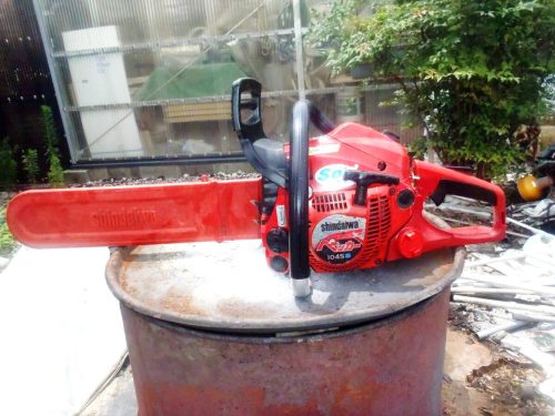 สภาพดีเครื่องมืออาชีพแท้ 44.6cc Yamabiko Shindaiwa E1045S แฮนด์น้ำหนักเบา 18 นิ้วพร้อมทิปแบบเปลี่ยนได้พร้อมระบบสตาร์ทแบบนุ่มนวลสินค้าบำรุงรักษาสภาพดีเยี่ยมมีวีดีโอ