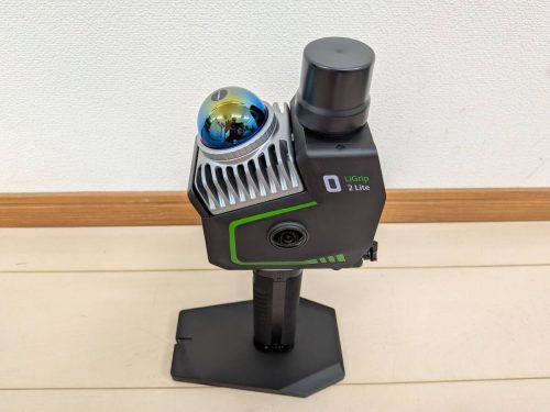 (สภาพดี) LiGrip O2 Lite Handy SLAM LiDAR 3D Scanner พร้อม RTK GreenValley Point Cloud Survey พร้อมอุปกรณ์เสริม