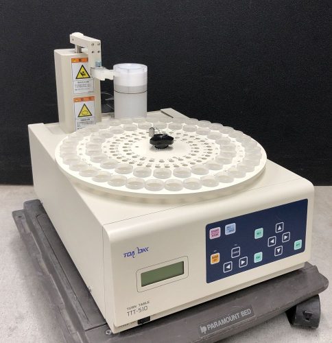 TOA DKK TTT-510 เครื่องวิเคราะห์ทางห้องปฏิบัติการ Turntable GST-5741C รวมอุปกรณ์เสริมมากมาย Power OK จัดส่งในวันเดียวกัน (H26071418)