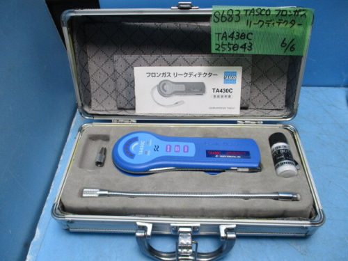 S683 TASCO Freon Gas Leak Detector เครื่องตรวจจับแก๊สรั่ว TA430C R410A/R407C/R404A/R134a/R22/R12 ฯลฯ
