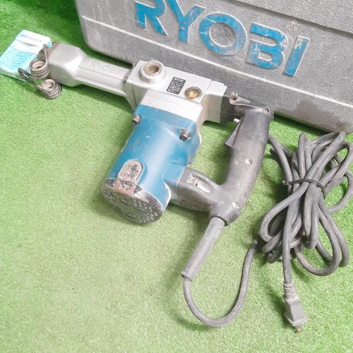 Nada Nozomi C415 RYOBI สว่านกระแทกไฟฟ้า (9757) ความยาวรวม: ประมาณ 400 มม. เส้นผ่านศูนย์กลางเพลาหกเหลี่ยม: ประมาณ 17 มม. สายไฟ: ประมาณ 5 ม. มาพร้อมกล่องพิเศษ