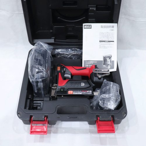 ยังไม่ได้ใช้งาน MAX 14.4V/18V T3 Staple ชาร์จ Tacker + แบตเตอรี่ 18V5Ah 1 ก้อน + ที่ชาร์จ + ชุดเคส TG-Z4-BC/1850A