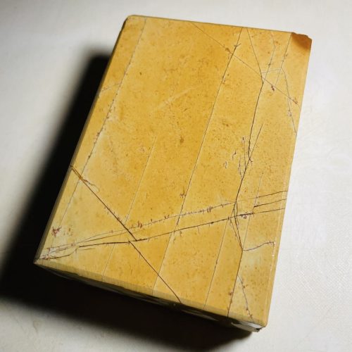 หินลับธรรมชาติ Shohonyama Gosho Suita Whetstone 1440g Finishing Whetstone / Plane Chisel Saw มีดโกนมีดเกียวโต Natural Whetstone Association