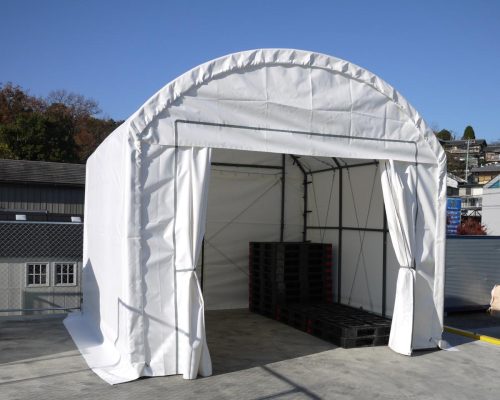 a_SHELLDOME Vertical 4x4 [โรงจอดรถทรงโดมขนาดใหญ่โรงจอดรถแบบเรียบง่ายรถแทรกเตอร์อุปกรณ์การเกษตรชั่วคราว]