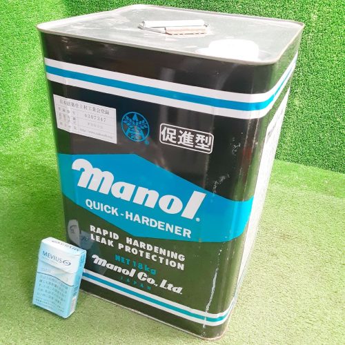 Nada Nozomi C414 Manol Rapid Setting Agent ชนิดเร่งน้ำหนักรวม: 18กก. น้ำยาผสมปูนซีเมนต์/ปูนฉาบตั้งตัวเร็ว/วัสดุตั้งตัวเร็ว/แข็งตัวเร็ว/หยุดน้ำ/เติม/ซ่อมแซม/ประหยัดเวลา