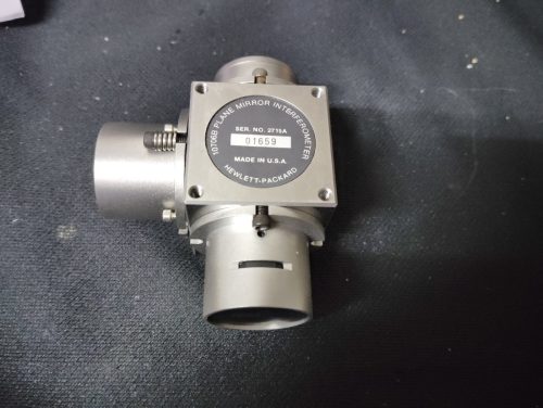 วันขอบคุณพระเจ้าครั้งใหญ่ HP Hewlett Packard 10706B Plane Mirror Interferometer การวัดความยาวเลเซอร์สี่เหลี่ยมจตุรัส 2 นิ้วหน่วยออปติคัลใช้แล้วยินดีต้อนรับการแลกเปลี่ยน s0a1563