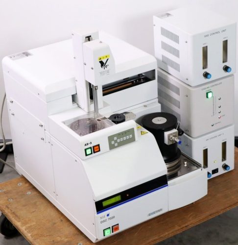 SII NanoTechnology/Seiko Instruments Differential Scanning Calorimeter Auto Sampler System สมบูรณ์ EXSTAR DSC7020 ใช้แล้ว