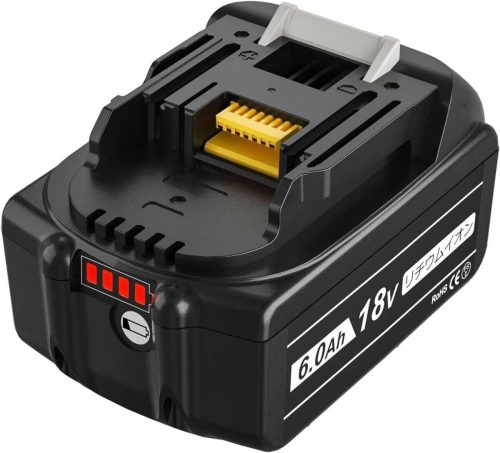 แบตเตอรี่ Makita 18V ที่ใช้ร่วมกันได้แบตเตอรี่ Makita BL1860B/BL1830B 18V 6.0A แบตเตอรี่ที่ใช้ร่วมกันได้ bl1820b bl1830 bl1840 bl1850 bl1860 bl1860b bl1890b