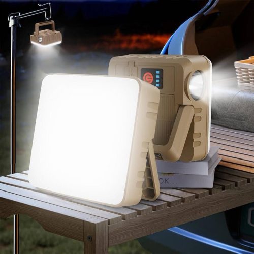 โคมไฟ LED แคมป์ปิ้งโคมไฟกลางแจ้ง Type-C แบบชาร์จไฟได้ 5 โหมดการป้องกันภัยพิบัติสมาร์ทโฟนแบบชาร์จไฟได้ Camping Light โคมไฟแบบชาร์จไฟได้