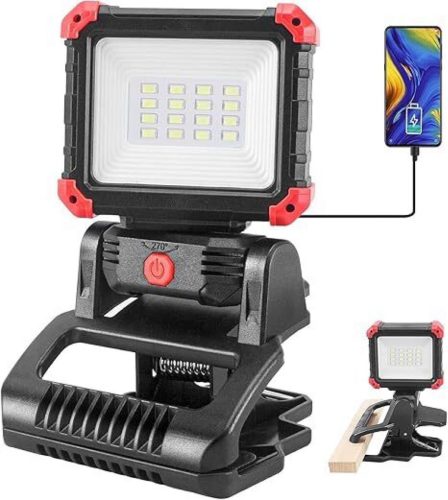 BKJANYO ไฟทำงาน, ชาร์จ USB, ไฟ LED ทำงาน, ไฟทำงาน, 2100LM หรี่แสง 3 ขั้นตอน, ไฟ LED ทำงานไฟ, ไฟพร้อมแม่เหล็ก, ซ่อมรถยนต์