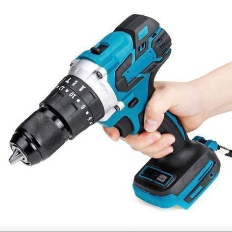 สว่านไขควงไฟฟ้าแบบชาร์จไฟได้ใช้งานร่วมกับแบตเตอรี่ 18V MAKITA สามารถใช้แบตเตอรี่ทดแทน Makita ได้