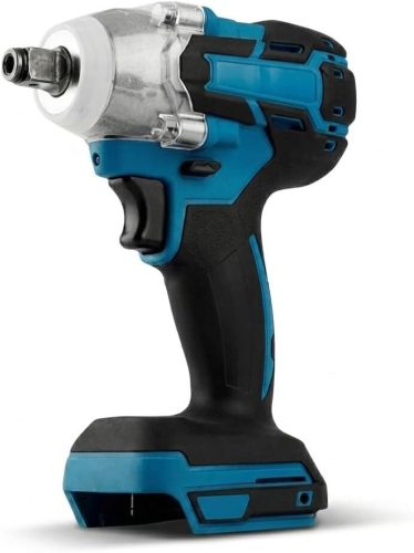 ประแจผลกระทบเข้ากันได้กับไดร์เวอร์กระแทกแบตเตอรี่ Makita 18V การแลกเปลี่ยนยางขนาดเล็กแบบชาร์จไฟได้ประแจไร้แปรงถ่านความเร็วแปรผันอย่างต่อเนื่องไปข้างหน้า/ถอยหลังการบำรุงรักษารถยนต์